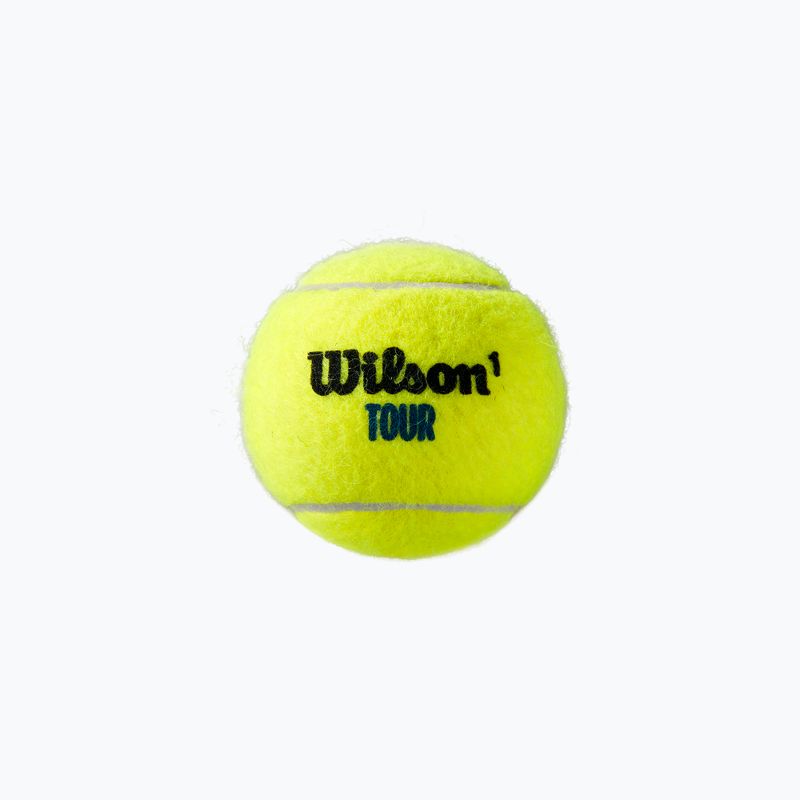 Palline da tennis Wilson Tour Premier All Ct 3 pezzi giallo WRT109400 3