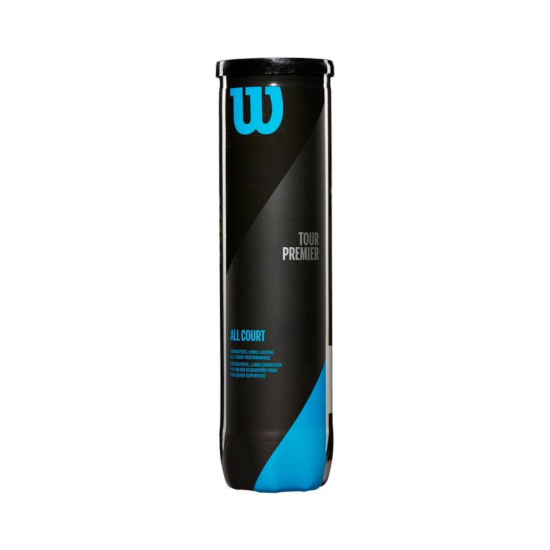 Palline da tennis Wilson Tour Premier All Ct 4 pezzi giallo WRT119400 2