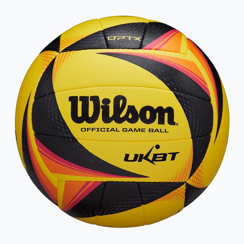 Wilson OPTX AVP VB OFFICIAL GB beach volley giallo taglia 5