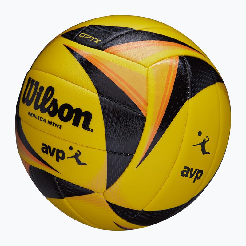 Wilson OPTX AVP Mini beach volley giallo 3