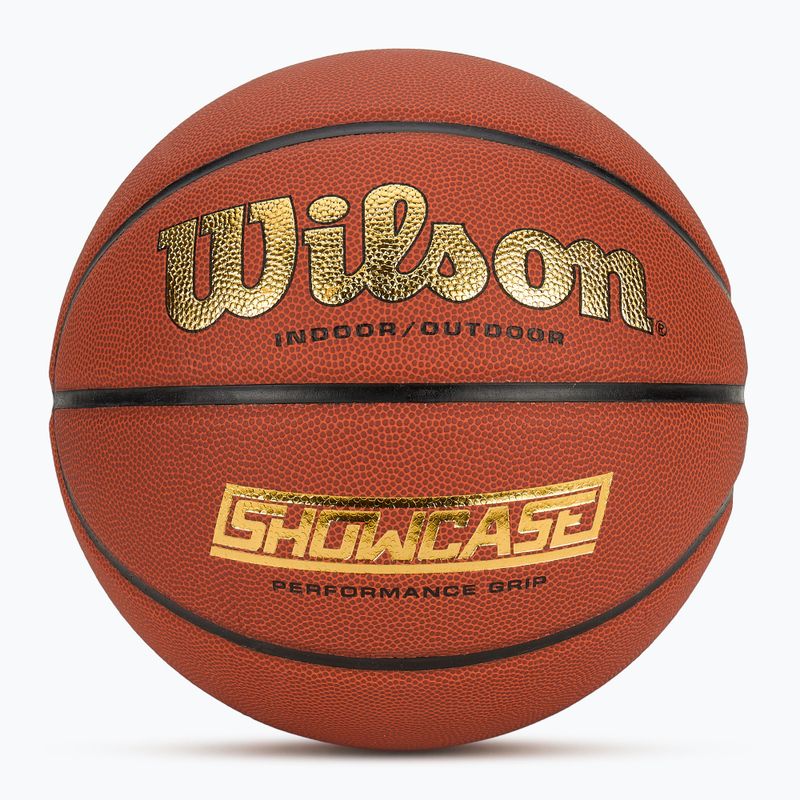 Pallone da basket Wilson Showcase Comp arancione, misura 7