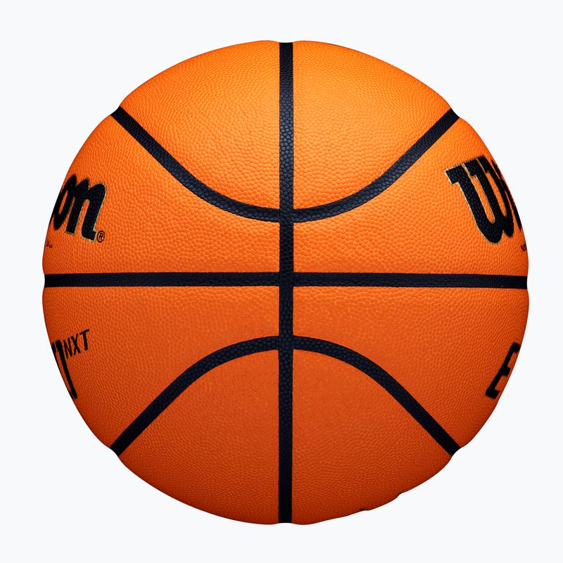 Pallone da basket Wilson EVO NXT Fiba arancione taglia 7 3