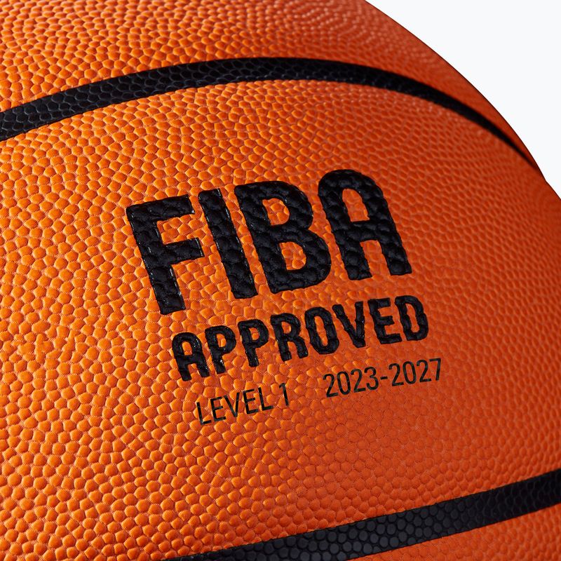 Pallone da basket Wilson EVO NXT Fiba arancione taglia 7 5