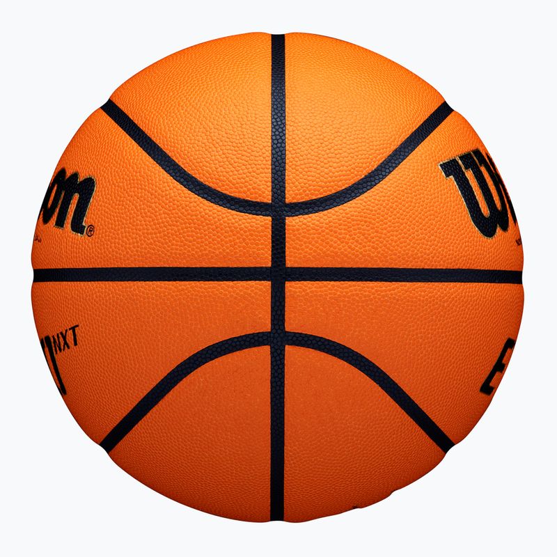 Pallone da basket Wilson EVO NXT Fiba arancione taglia 6 3