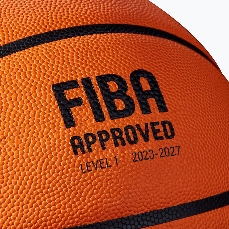 Pallone da basket Wilson EVO NXT Fiba arancione taglia 6 5