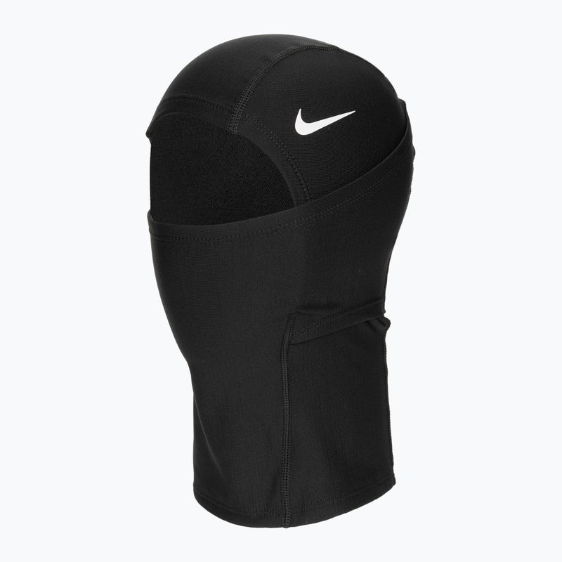 Passamontagna da corsa Nike Pro Hyperwarm Hood nero/nero/bianco 3