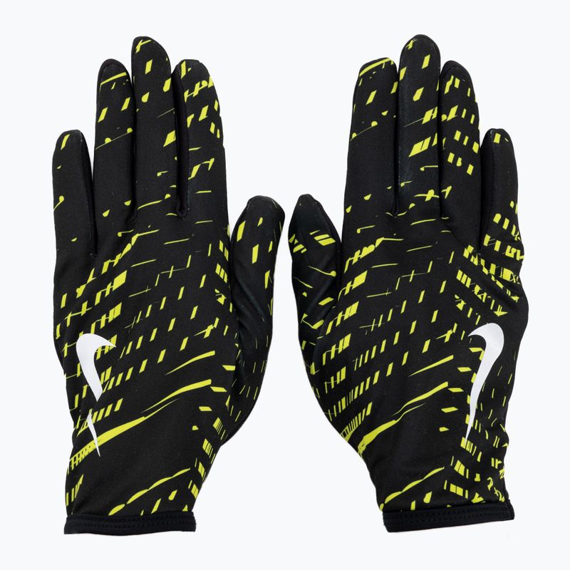 Guanti Nike Rival Run 2.0 leggeri da uomo, nero 2