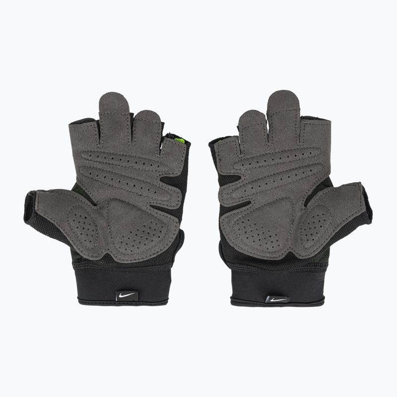 Guanti da allenamento Nike Ultimate da uomo nero/volt/bianco 3