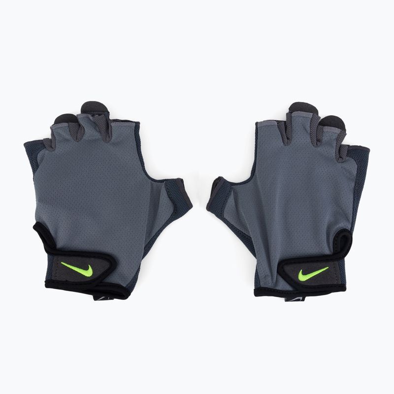 Guanti da allenamento da uomo Nike Essential cool grey/anthracite/volt 3