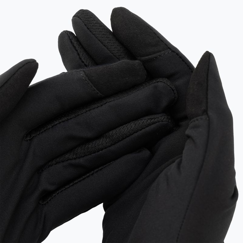 Guanti da corsa Nike Lightweight Tech RG da uomo, nero/argento 4