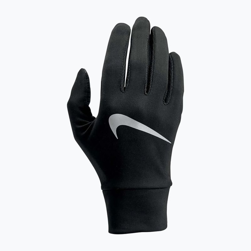 Guanti da corsa da donna Nike Lightweight Tech RG nero/argento 5