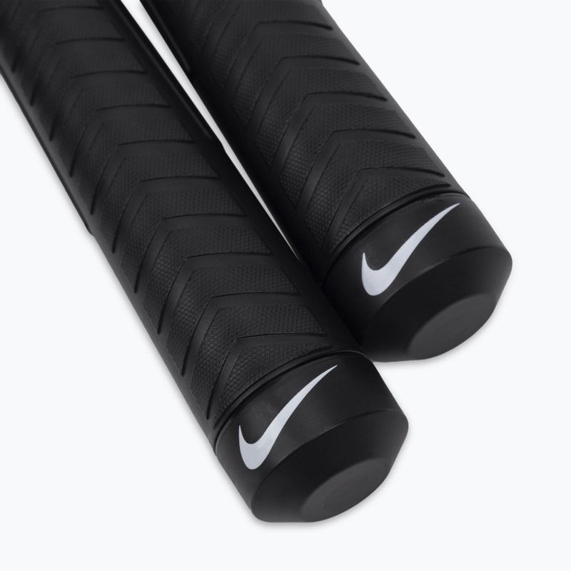 Corda per saltare Nike Fundamental pesata nero/bianco 3