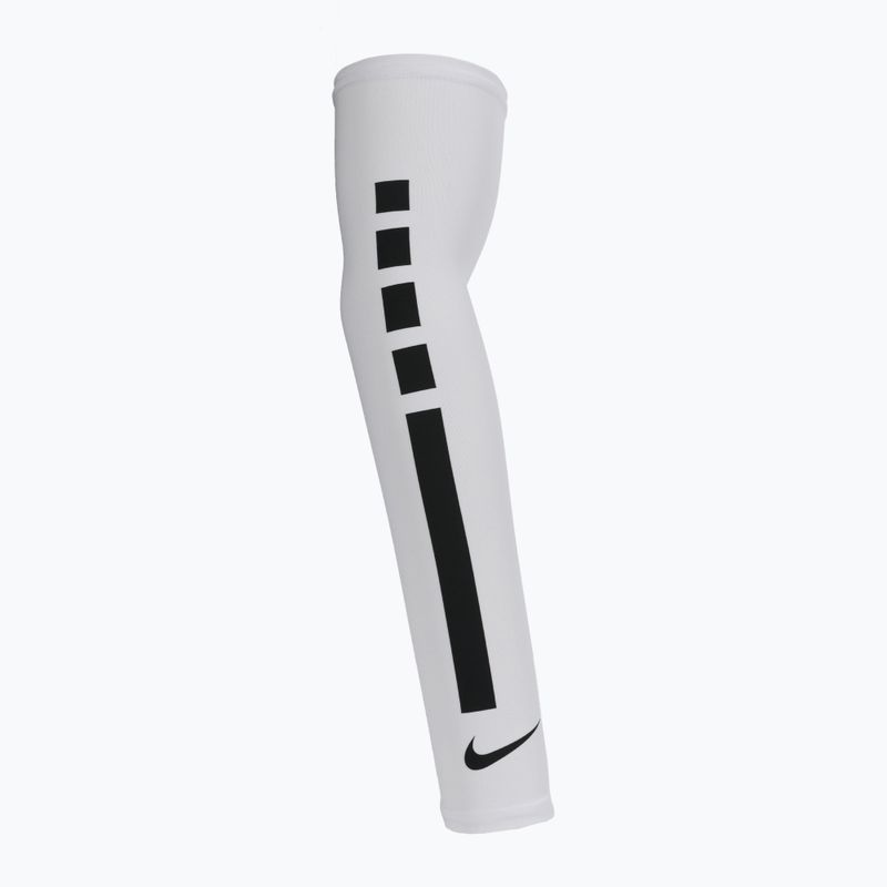 Maniche da basket Nike Pro Elite 2.0 bianco/nero