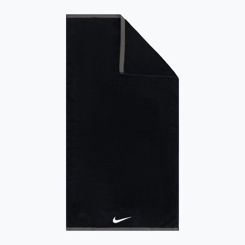 Asciugamano Nike Fundamental Large bianco/nero