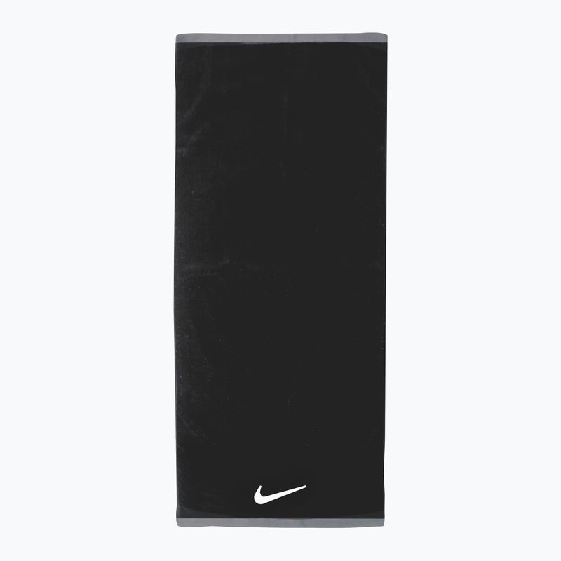 Asciugamano Nike Fundamental Large bianco/nero 4