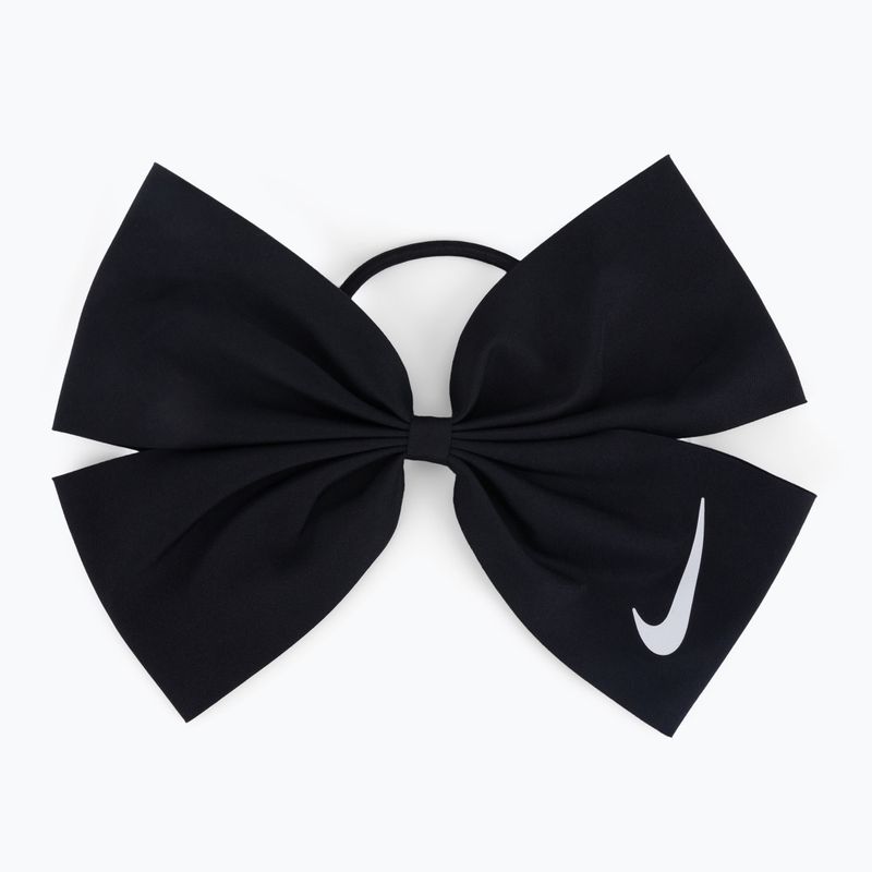 Elastico per capelli Nike Bow bianco/nero 2