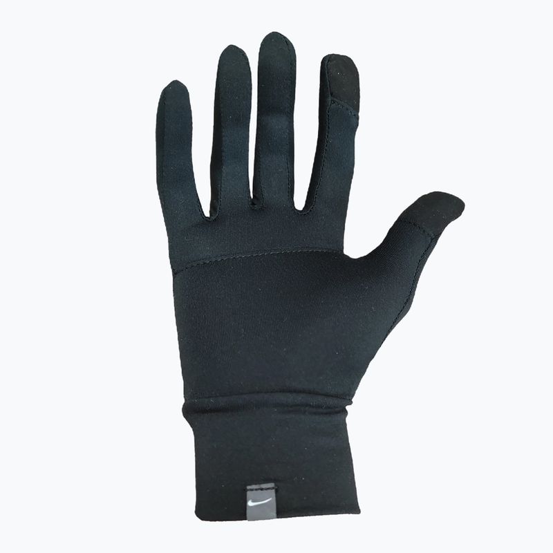 Guanti da corsa Nike Accelerate RG da uomo nero/nero/argento 6