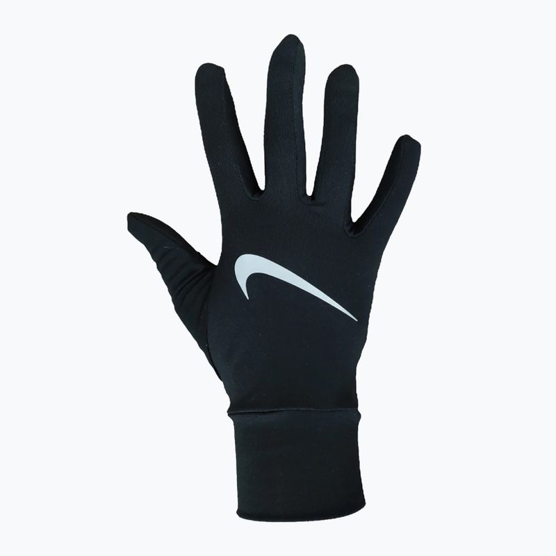 Guanti da corsa Nike Accelerate RG donna nero/nero/argento 5