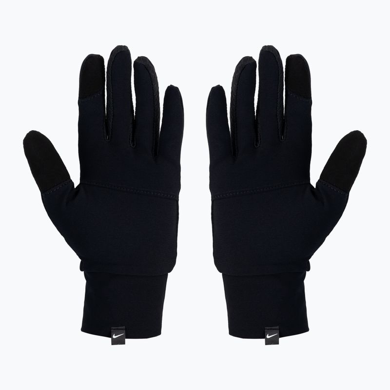 Set berretto + guanti da donna Nike Essential Running nero/argento 4