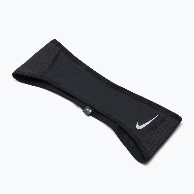 Set fascia da braccio + guanti da donna Nike Essential Running nero/nero/argento 6