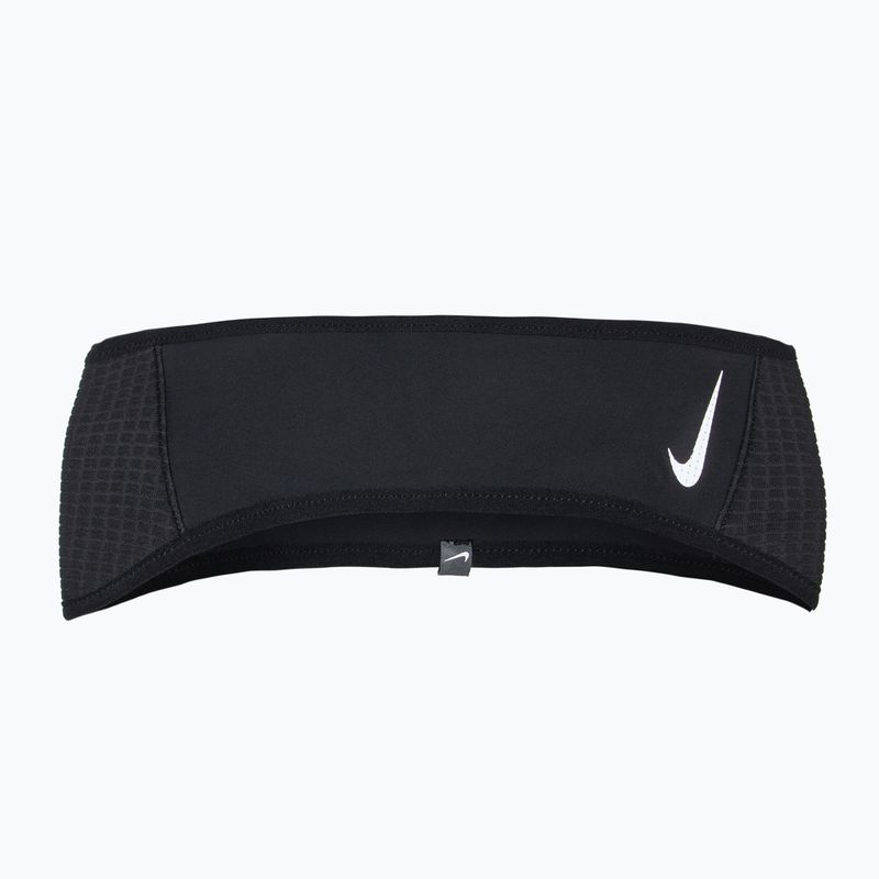 Set fascia da braccio + guanti da donna Nike Essential Running nero/nero/argento 7