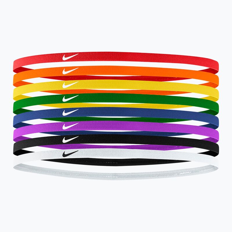 Nike Skinny Headbands 8 pz pimento/orange blaze/sunlight