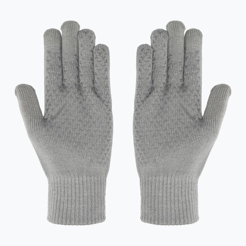 Guanti invernali Nike Knit Tech e Grip TG 2.0 grigio particella/grigio particella/nero 2