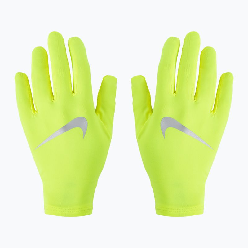 Guanti da corsa Nike Miler RG volt/argento 2