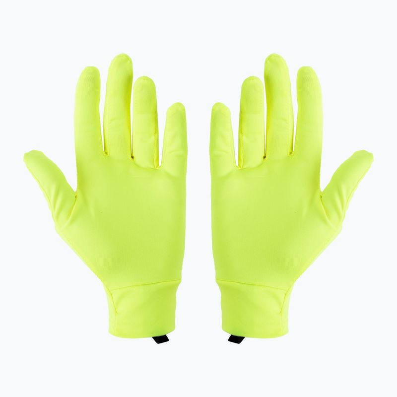 Guanti da corsa Nike Miler RG volt/argento 3