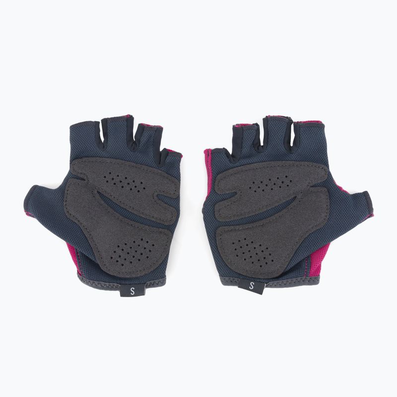 Guanti da allenamento Nike Gym Essential da donna rosa acceso/antracite/bianco 2