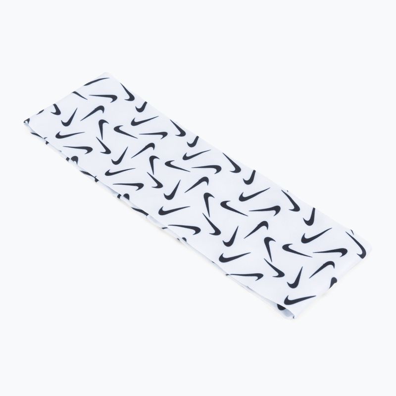 Fascia Nike Fury 3.0 stampata bianco/nero