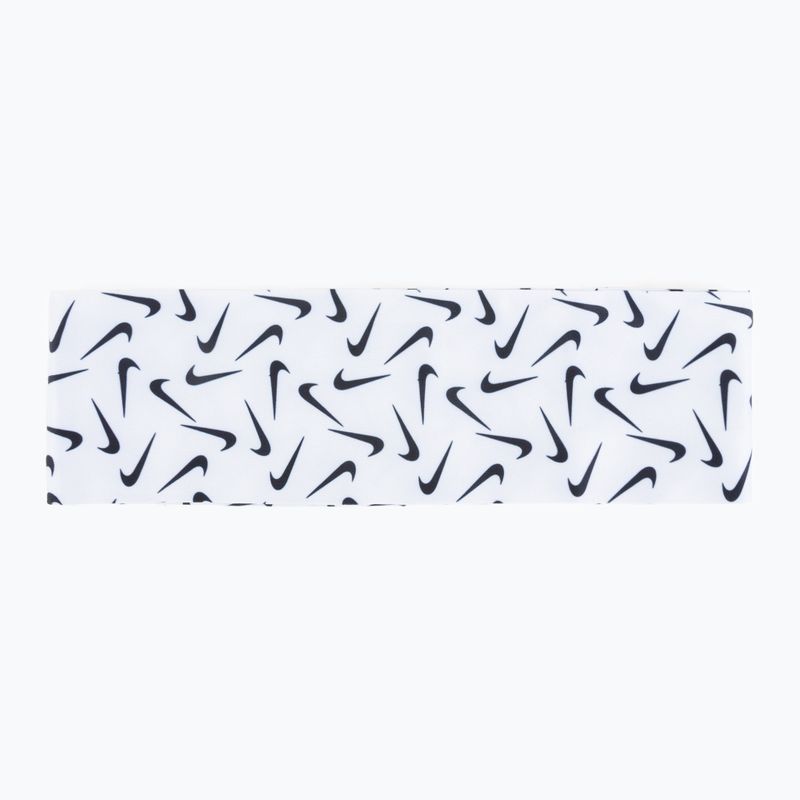 Fascia Nike Fury 3.0 stampata bianco/nero 2