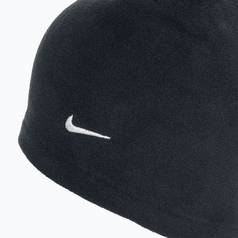 Set berretto + guanti Nike Fleece uomo nero/nero/argento 5