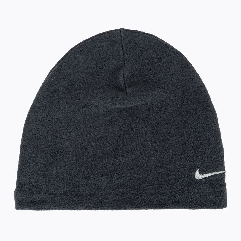 Set berretto e guanti Nike Fleece donna nero/nero/argento 6