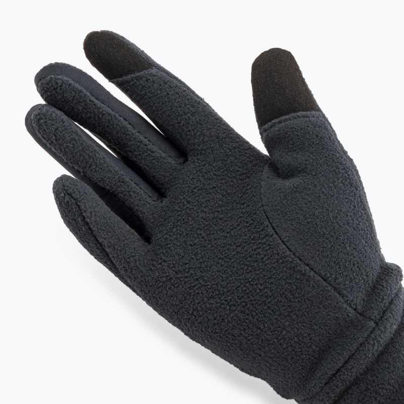Set berretto e guanti Nike Fleece donna nero/nero/argento 10