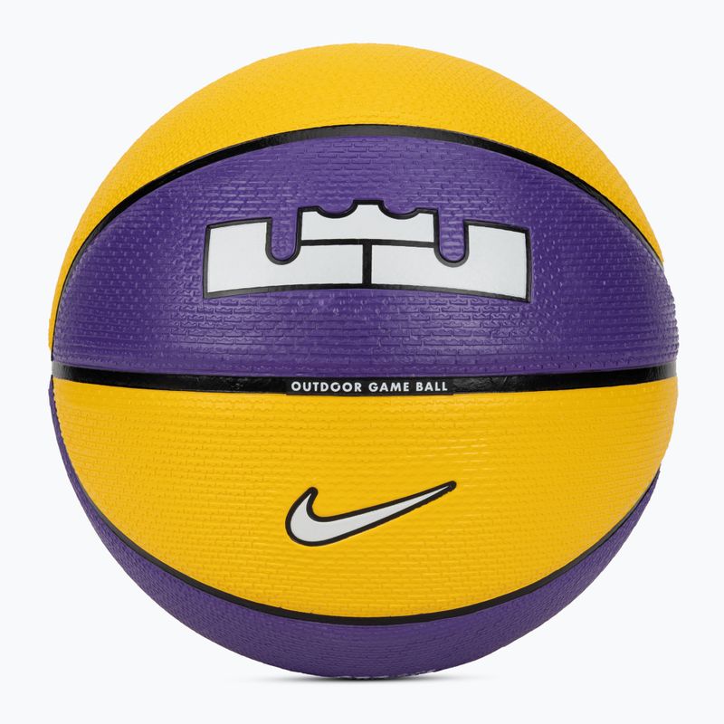 Nike Playground 8P 2.0 L James viola / amarillo / nero / bianco basket dimensioni 7
