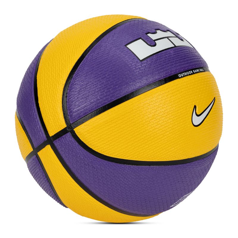 Nike Playground 8P 2.0 L James viola / amarillo / nero / bianco basket dimensioni 7 2
