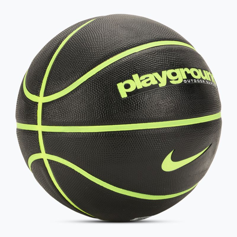 Nike Everyday Playground 8P sgonfio basket nero / volt / volt dimensioni 7 2