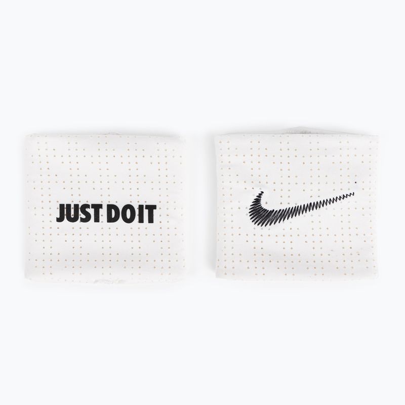 Polsini Nike da uomo Terry 2 pezzi bianco/nero 2