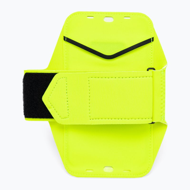 Nike Lean Arm Band Plus banda telefonica da corsa volt/nero/argento 3