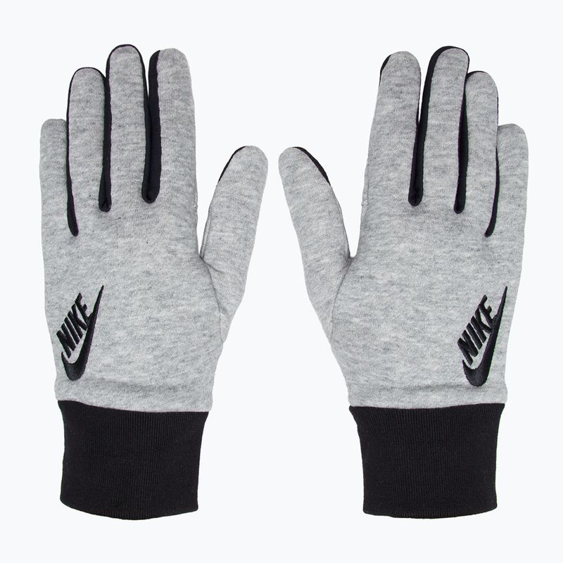 Guanti da corsa Nike Club Fleece 2.0 uomo grigio erica/nero/nero 2