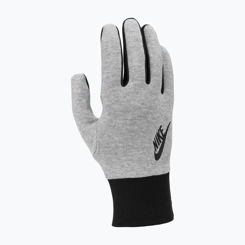 Guanti da corsa Nike Club Fleece 2.0 uomo grigio erica/nero/nero 6