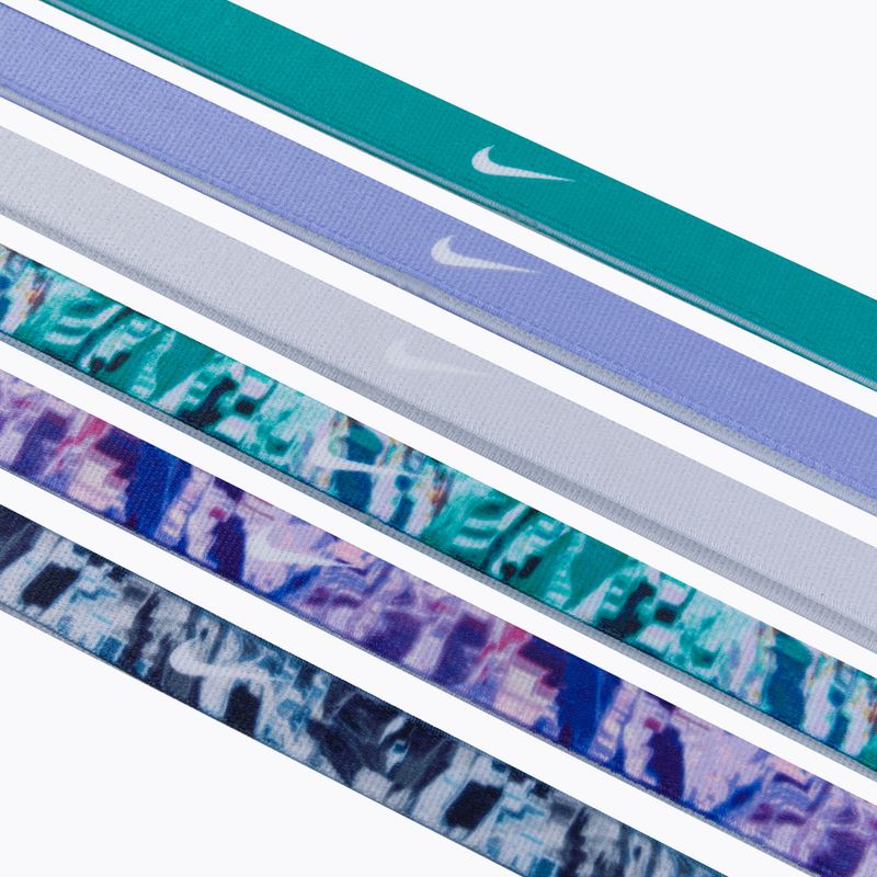 Fasce Nike Stampate Verde Nettuno/Malachite/Pieno Platino 3
