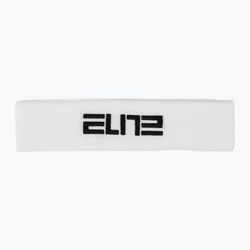 Fascia Nike Elite bianco/nero 3