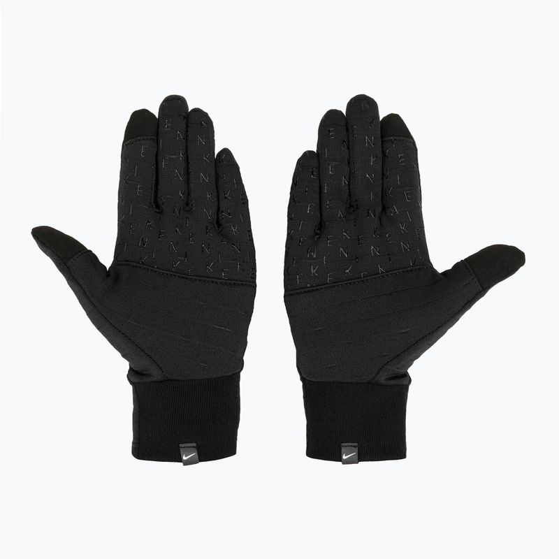 Guanti da corsa da uomo Nike Sphere 4.0 RG nero/argento 2