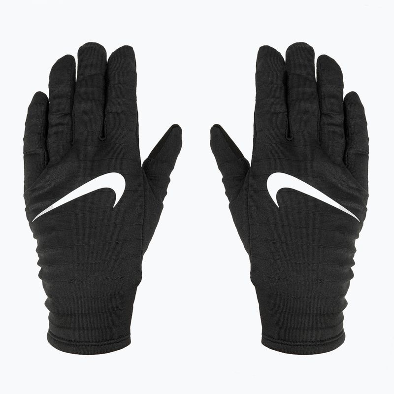 Guanti da corsa da uomo Nike Sphere 4.0 RG nero/argento 3