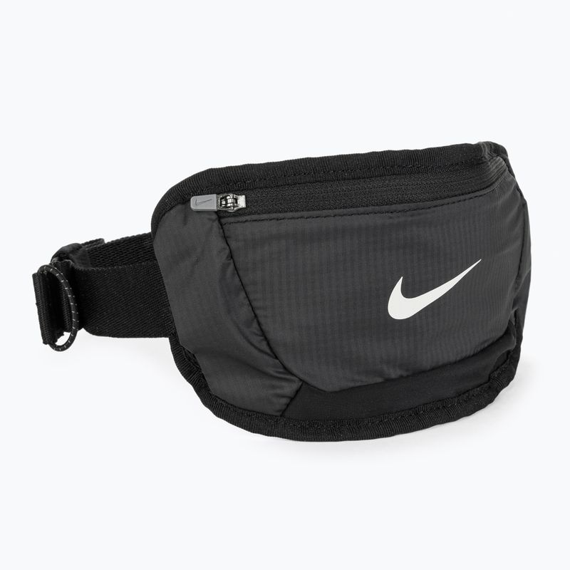 Nike Challenger 2.0 Waist Pack Piccolo marsupio nero/bianco 2