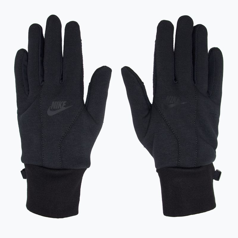 Guanti da corsa Nike Tech Fleece 2.0 Uomo nero/nero/nero 2