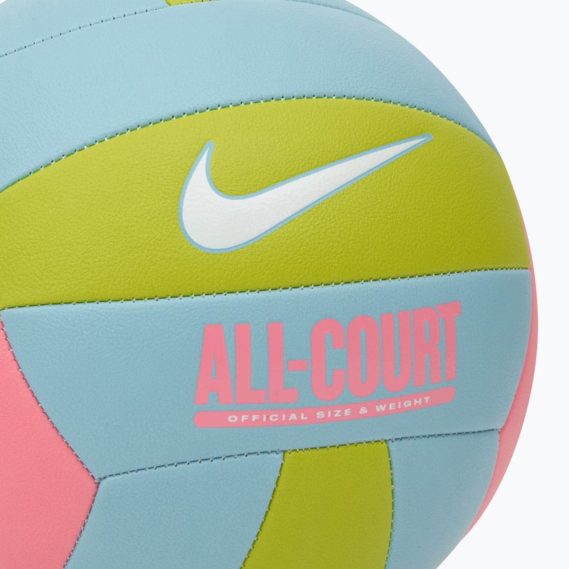 Nike All Court Volleyball gesso corallo / oceano bliss / cactus luminoso / bianco dimensioni 5 3