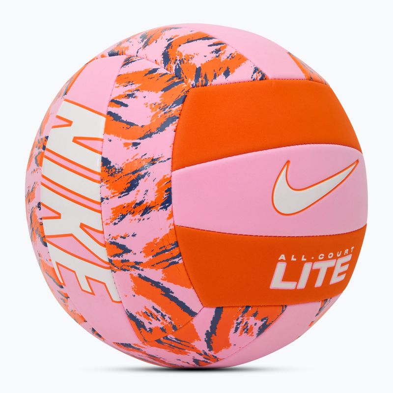 Nike All Court Lite pallavolo rosa / sicurezza arancione / bianco dimensioni 5 2